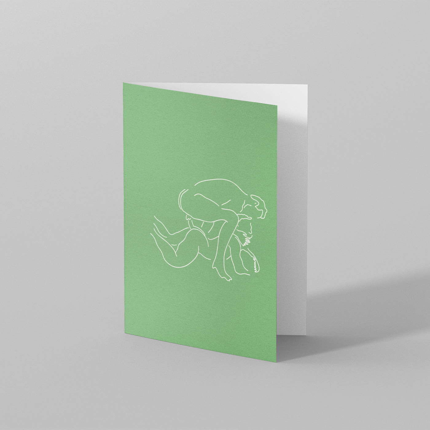 Carte de voeux — Silhouette #118