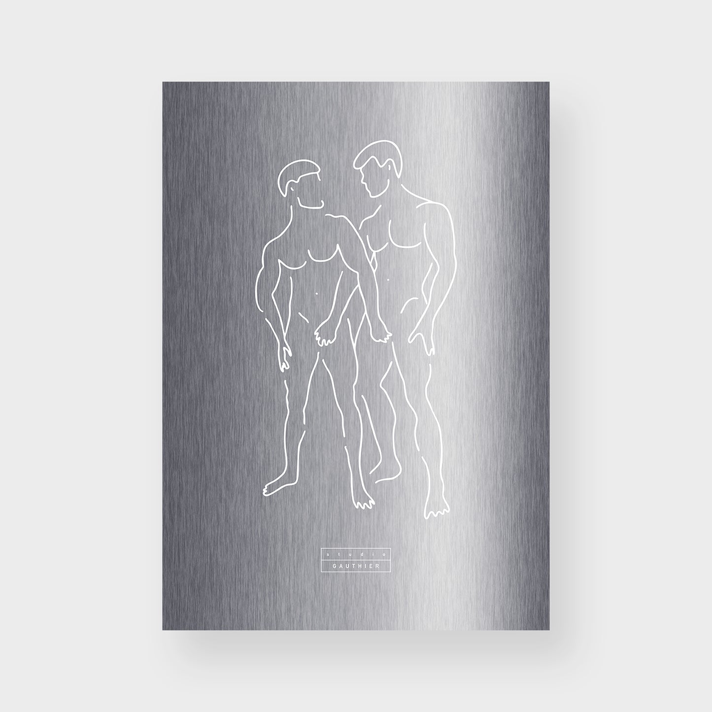 Impression sur aluminium — Silhouette #194