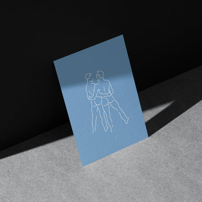 Carte postale — Silhouette #02