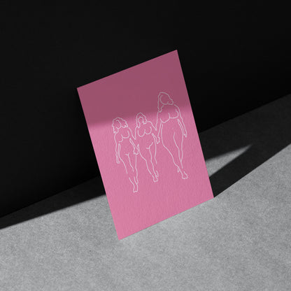 Carte postale — Silhouette #04