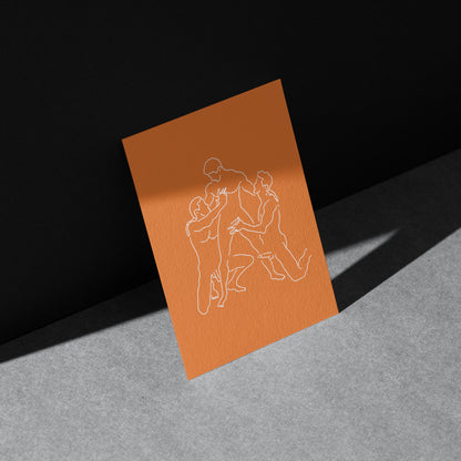 Carte postale — Silhouette #133