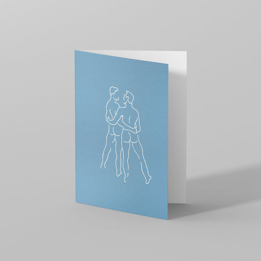 Carte de voeux — Silhouette #02