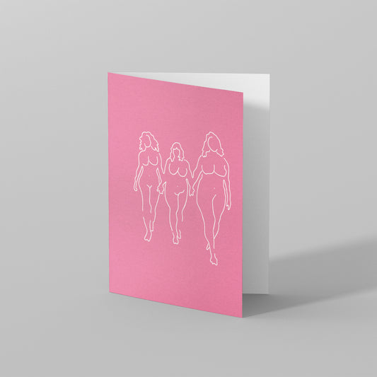 Carte de voeux — Silhouette #04