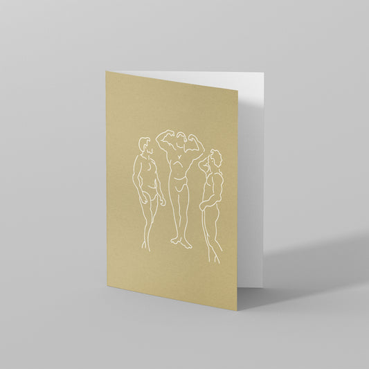 Carte de voeux — Silhouette #07