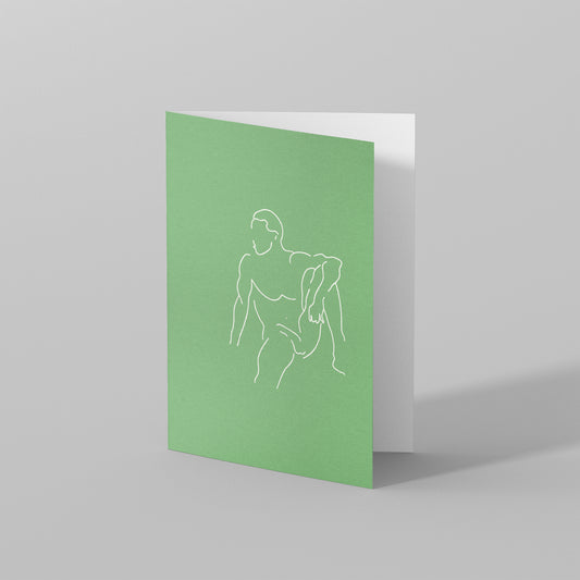 Carte de voeux — Silhouette #10