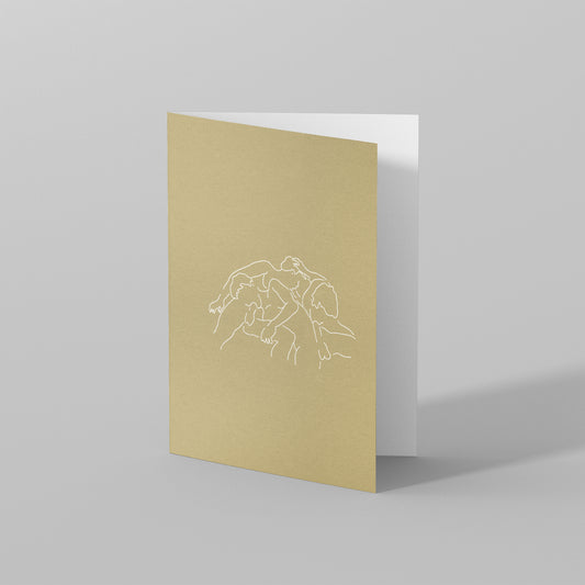 Carte de voeux — Silhouette #110