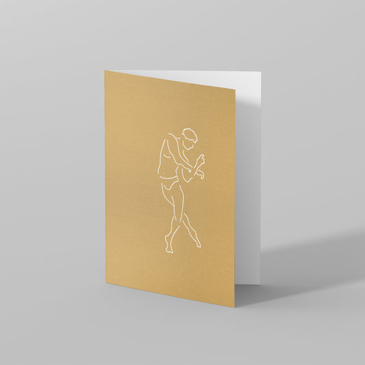 Carte de voeux — Silhouette #11