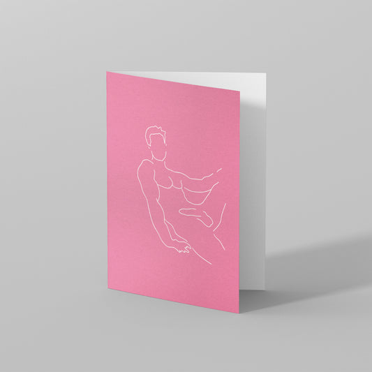 Carte de voeux — Silhouette #134