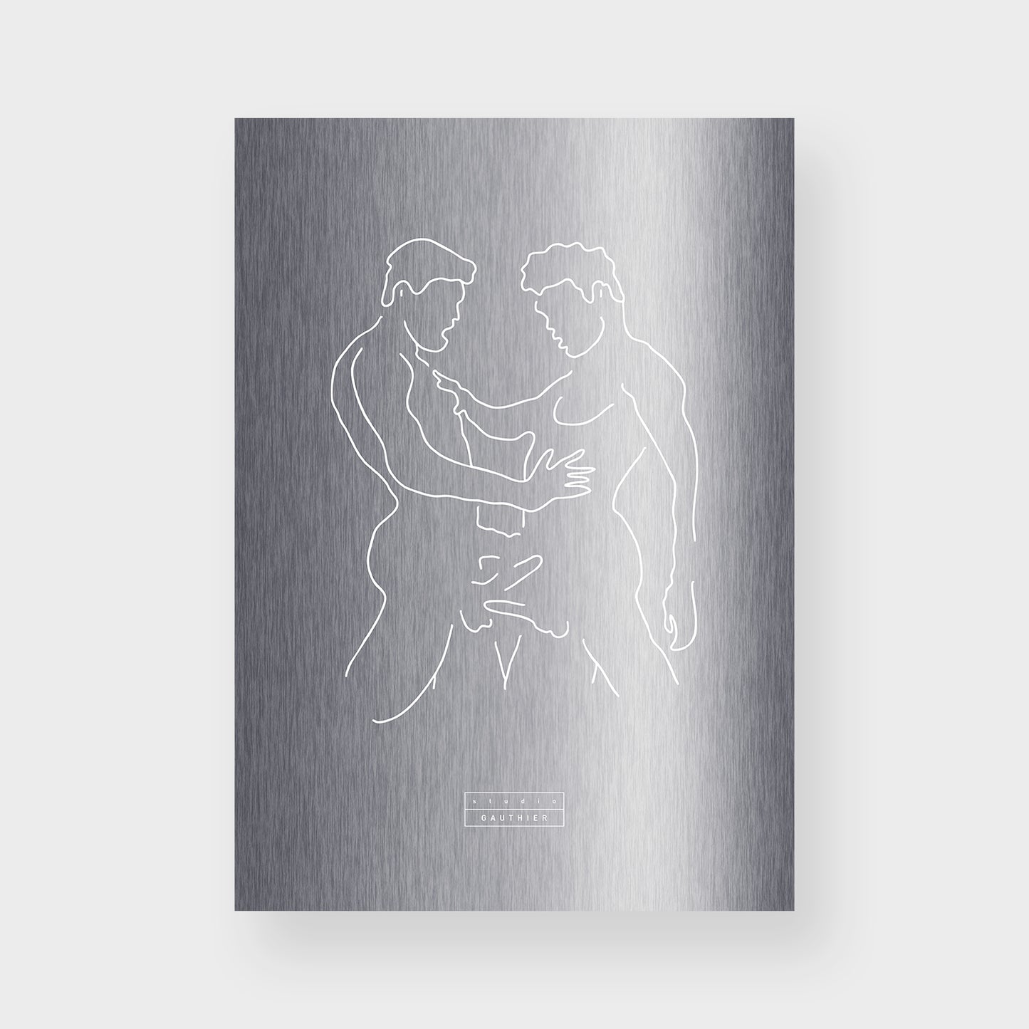 Impression sur aluminium — Silhouette #152