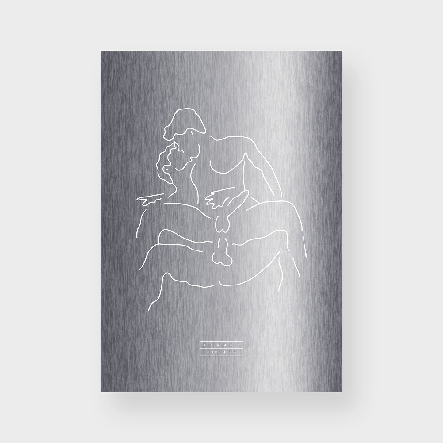 Impression sur aluminium — Silhouette #151