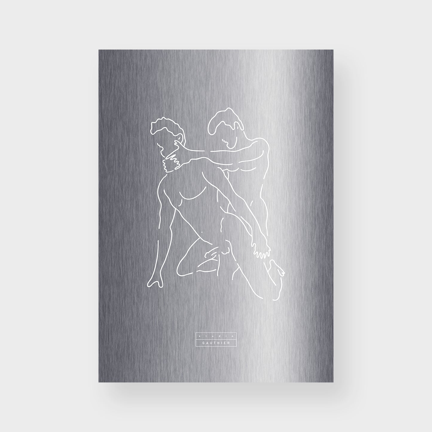 Impression sur aluminium — Silhouette #105